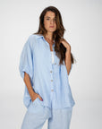 CAMICIA LARAH CELESTE