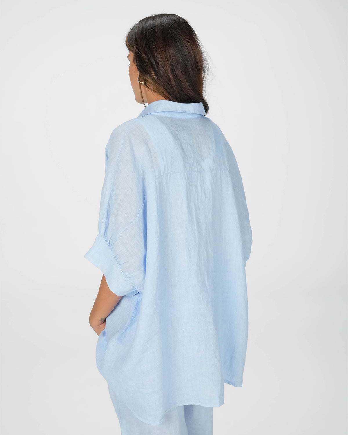 CAMICIA LARAH CELESTE