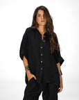 CAMICIA LARAH NERO