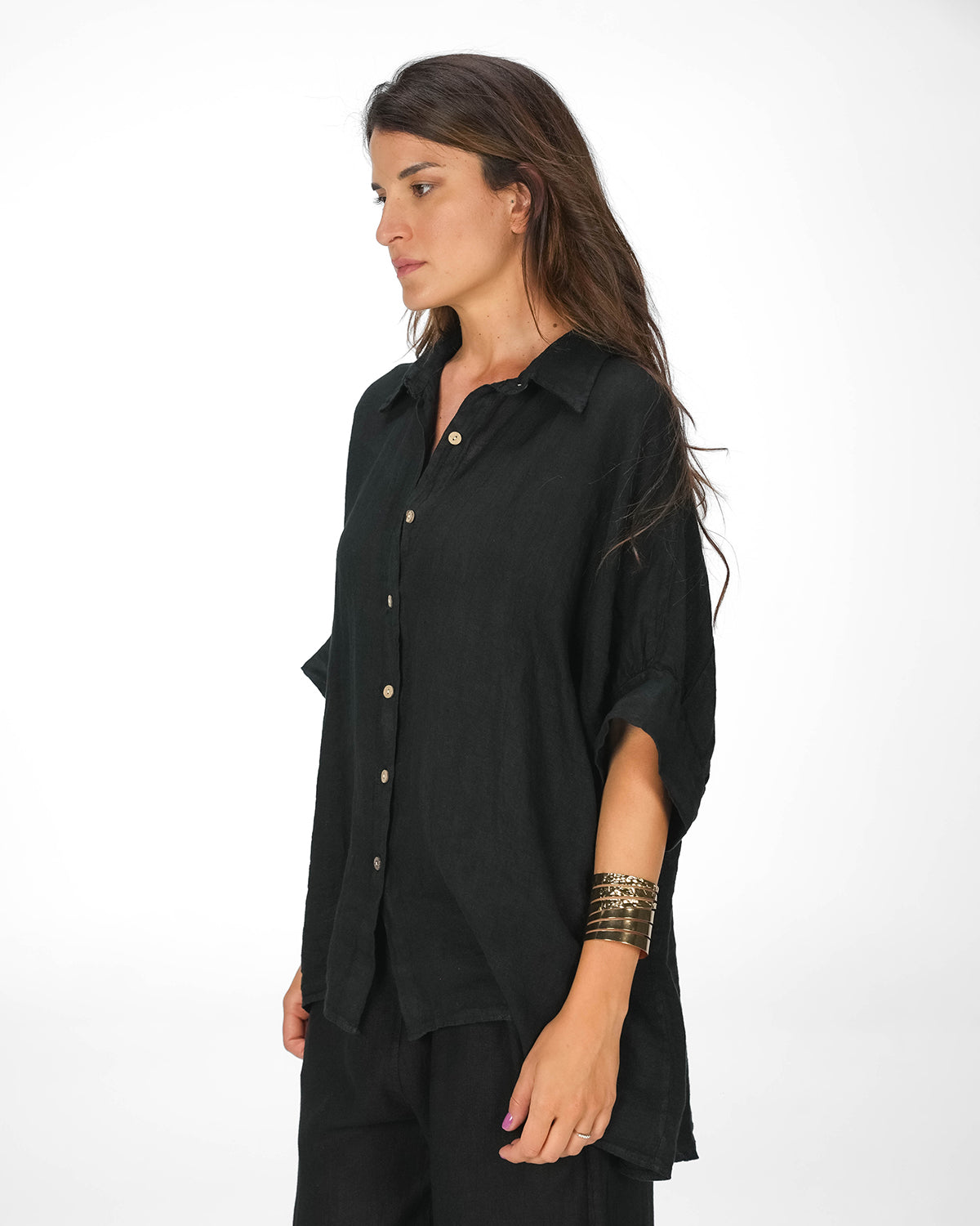 CAMICIA LARAH NERO