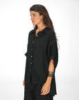 CAMICIA LARAH NERO