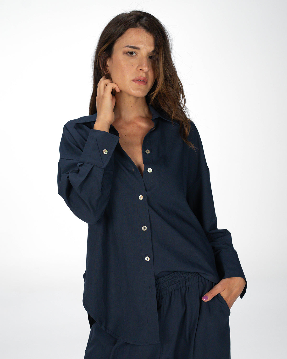 CAMICIA MISTRAL BLU