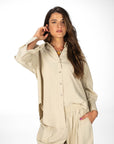 CAMICIA MISTRAL SABBIA