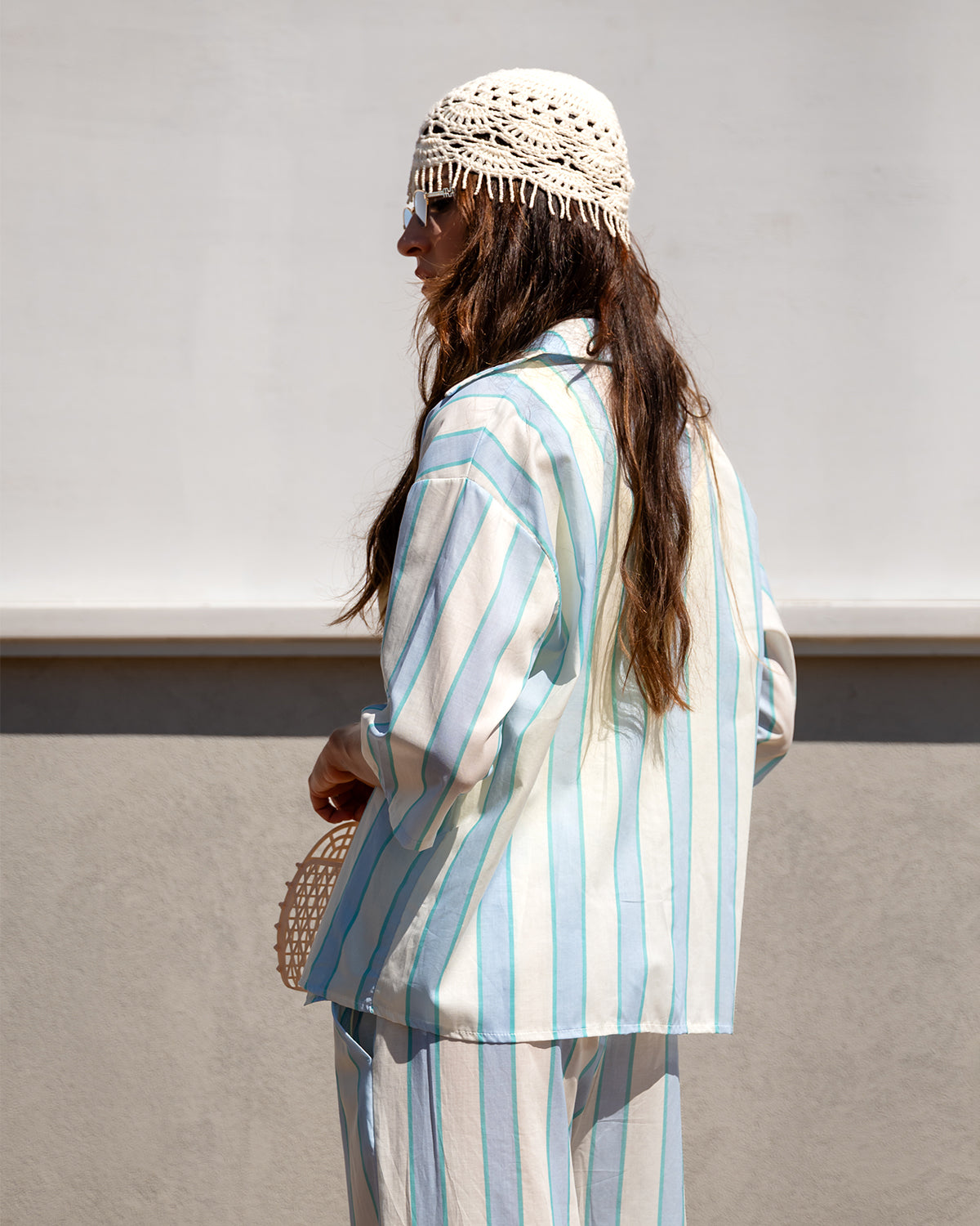 CAMICIA WILLOW CELESTE
