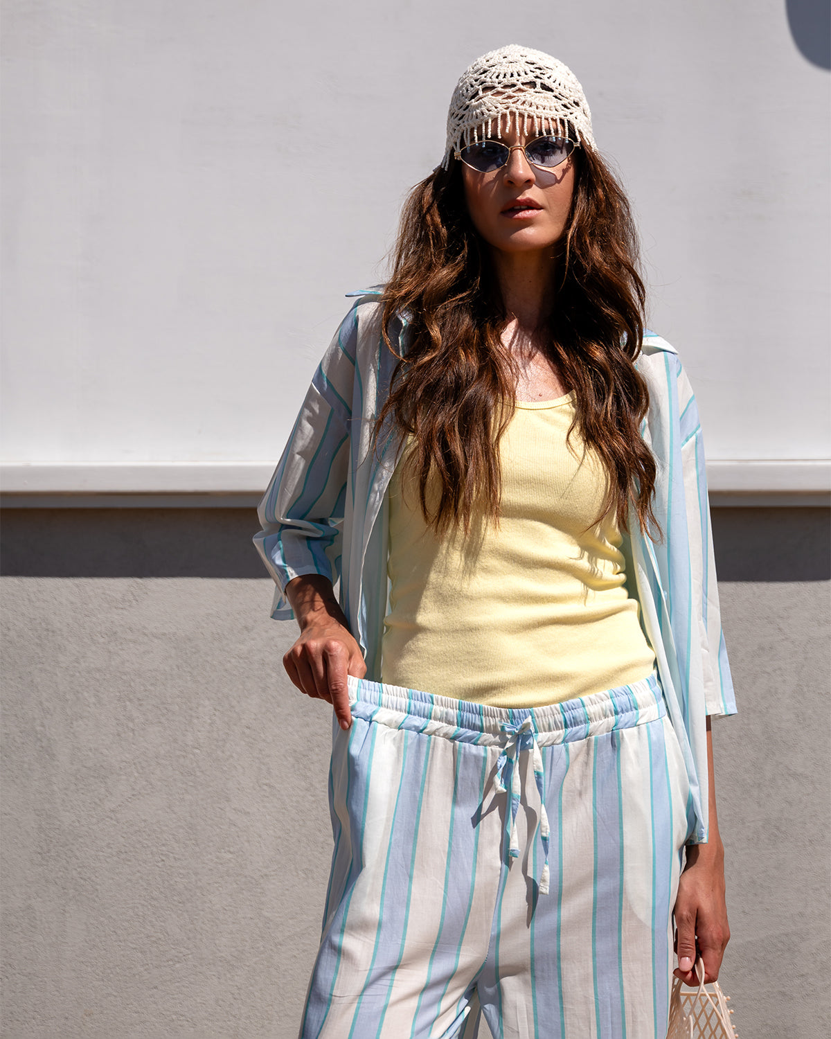 CAMICIA WILLOW CELESTE