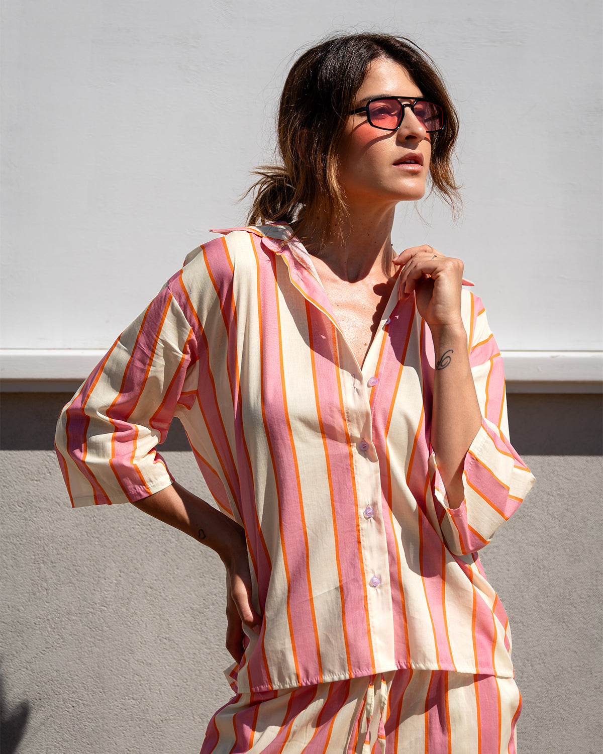 CAMICIA WILLOW ROSA