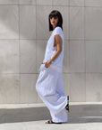 BLUSA INCROCIO DORIS OFF WHITE