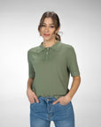 POLO IN MAGLIA POLINA VERDE