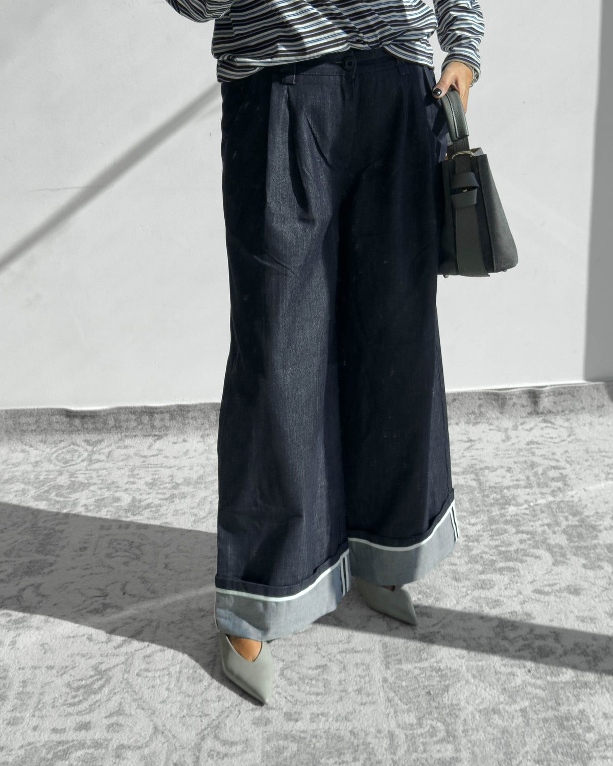 DENIM CLARINDA BLU SCURO