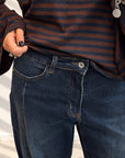 DENIM CLAUS BLU SCURO