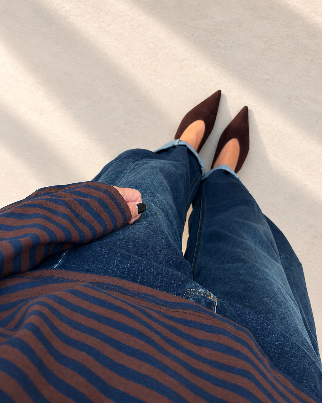 DENIM CLAUS BLU SCURO