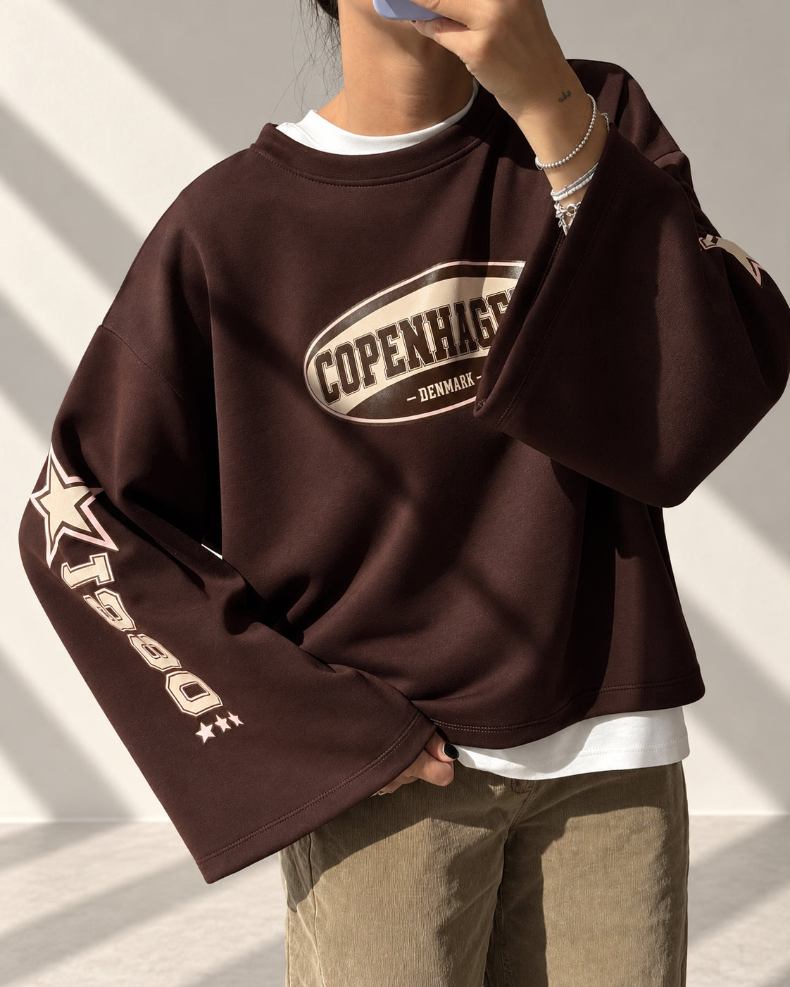 FELPA COPENAGHEN CHOCO