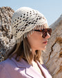 CUFFIA BOHO BIANCO