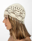 CUFFIA BOHO BIANCO