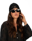 CUFFIA BOHO NERO