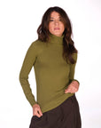 DOLCEVITA MARA IN MAGLIA FINE OLIVE