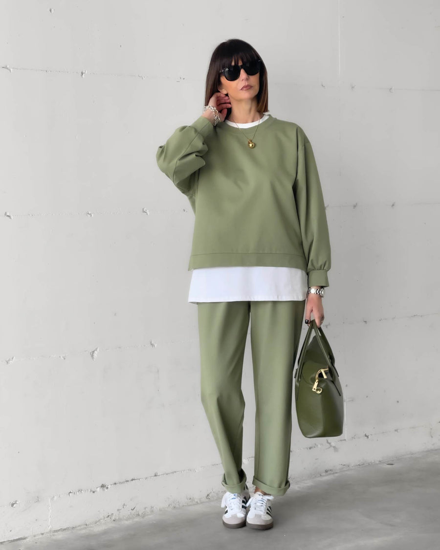 FELPA COZY LUXE LODEN