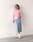 GONNA DENIM COLETTE LAVAGGIO CHIARO
