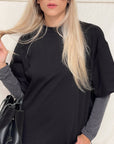 T-SHIRT LORNA NERO