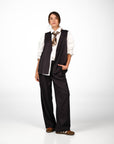 GILET HENRI DARK BROWN