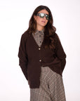 CARDIGAN SAMIRA CHOCO