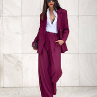 PANTALONE FLORENCE BORDEAUX