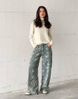 DENIM FARFALLA FADED