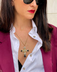 COLLANA CROCE ZETA ORO