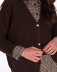 CARDIGAN SAMIRA CHOCO