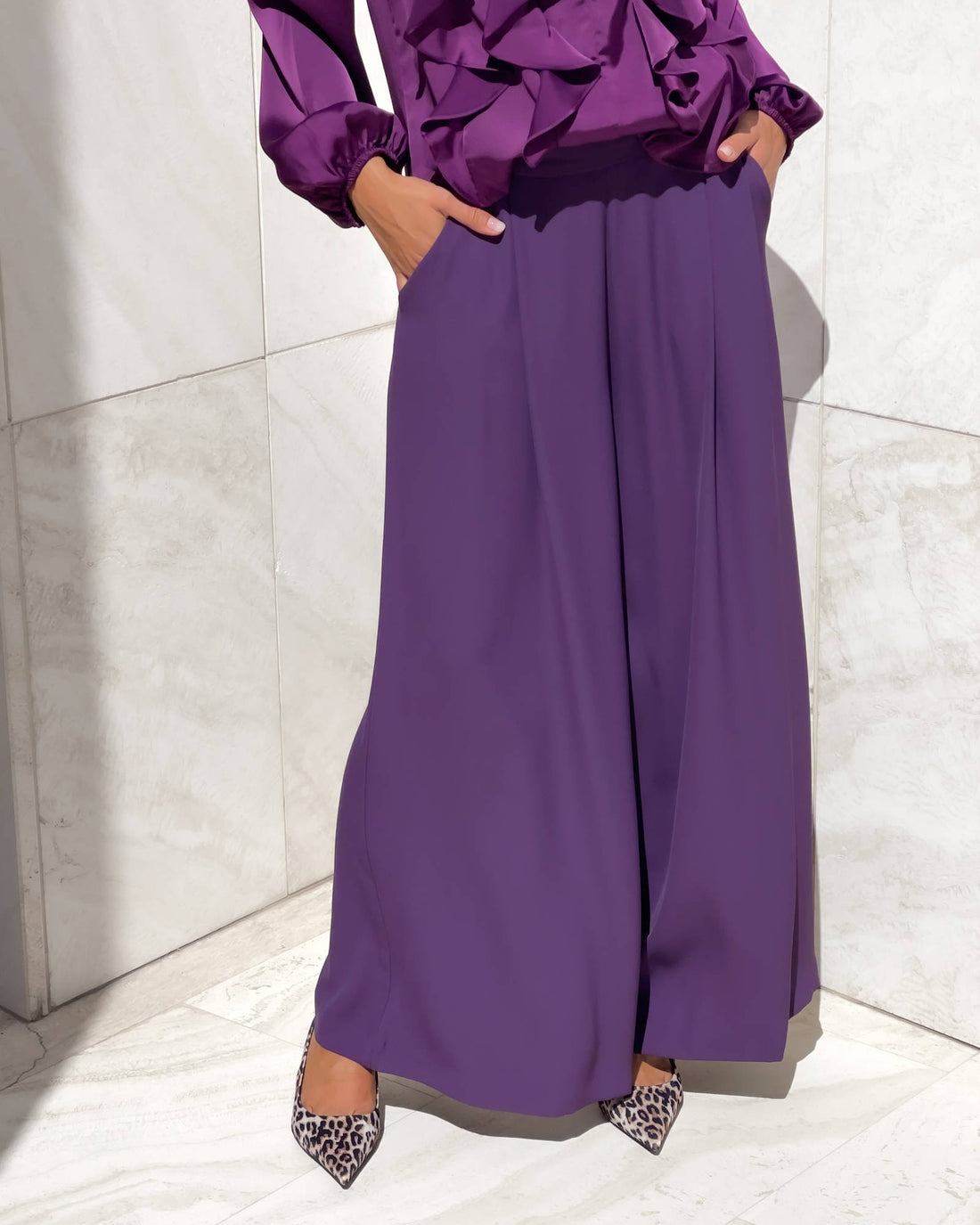 PANTALONE OLIMPIA WINTER VIOLET