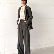 OVERSIZED DAMIAN TROUSERS ARMY