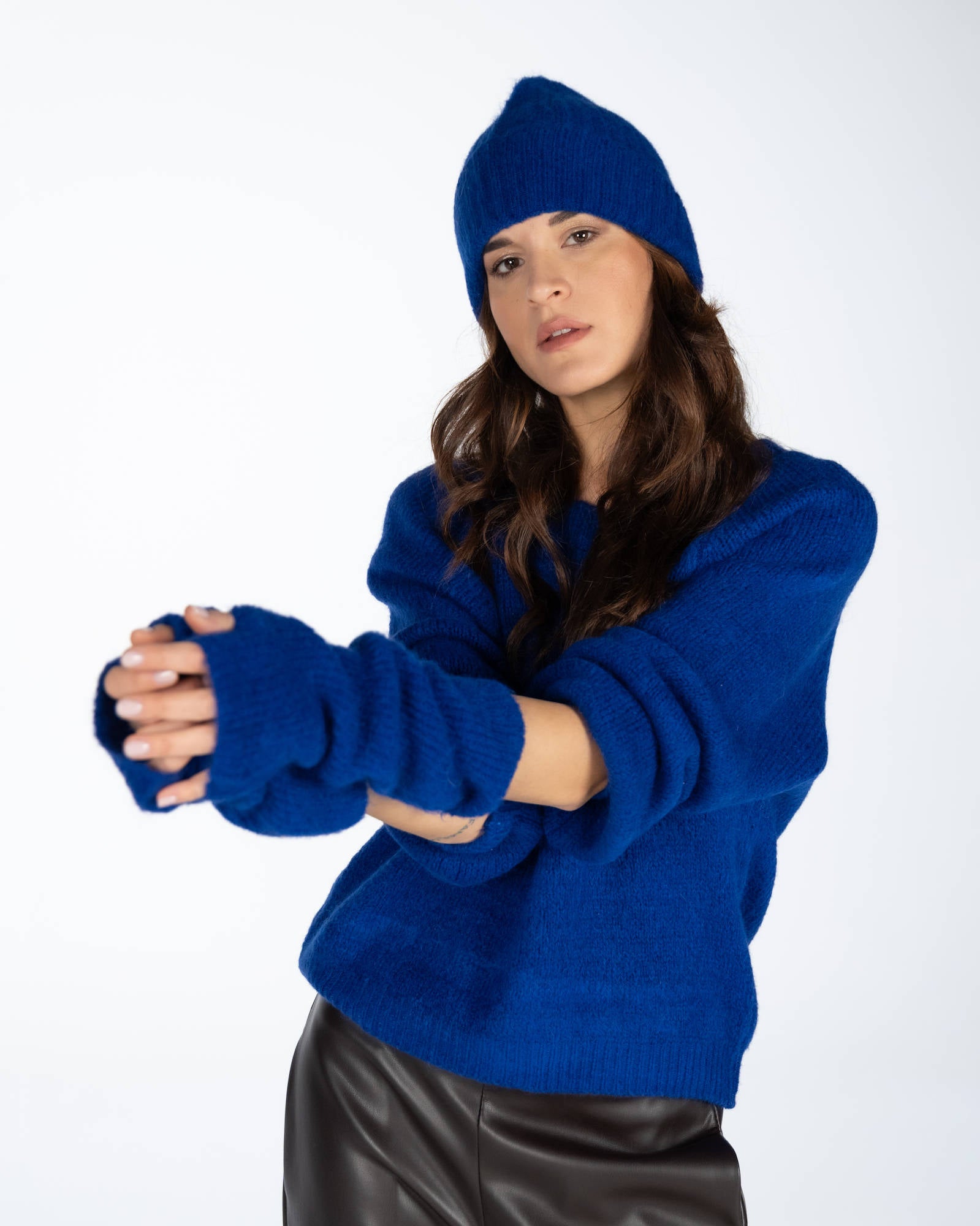 MANICOTTI LEONTINE BLU ROYAL