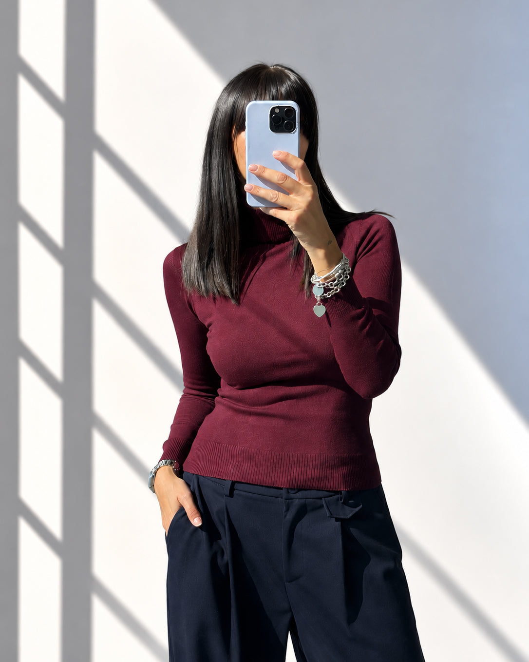 DOLCEVITA MINU' IN MAGLIA FINE DEEPWINE
