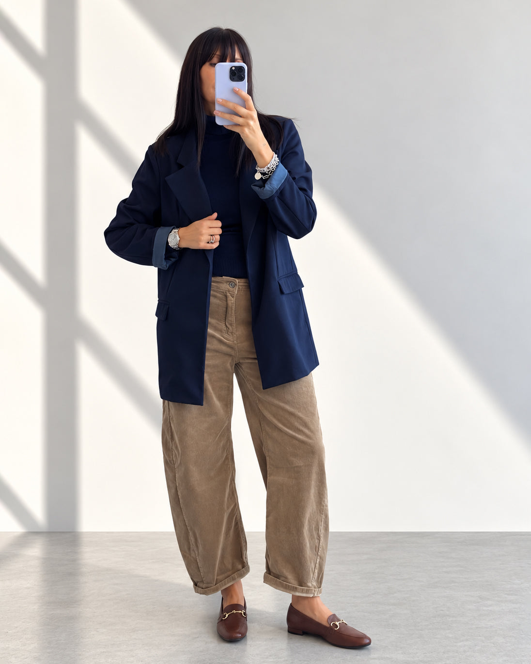 DOLCEVITA MINU' IN MAGLIA FINE BLU