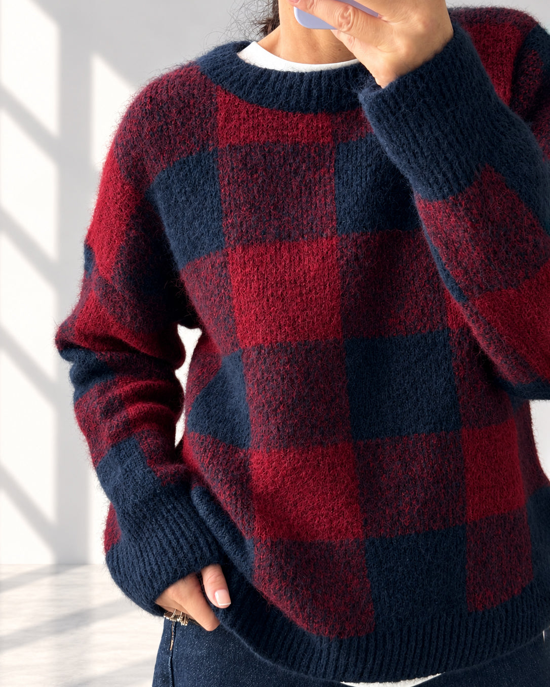 PULL DUBLINO BLU ROSSO