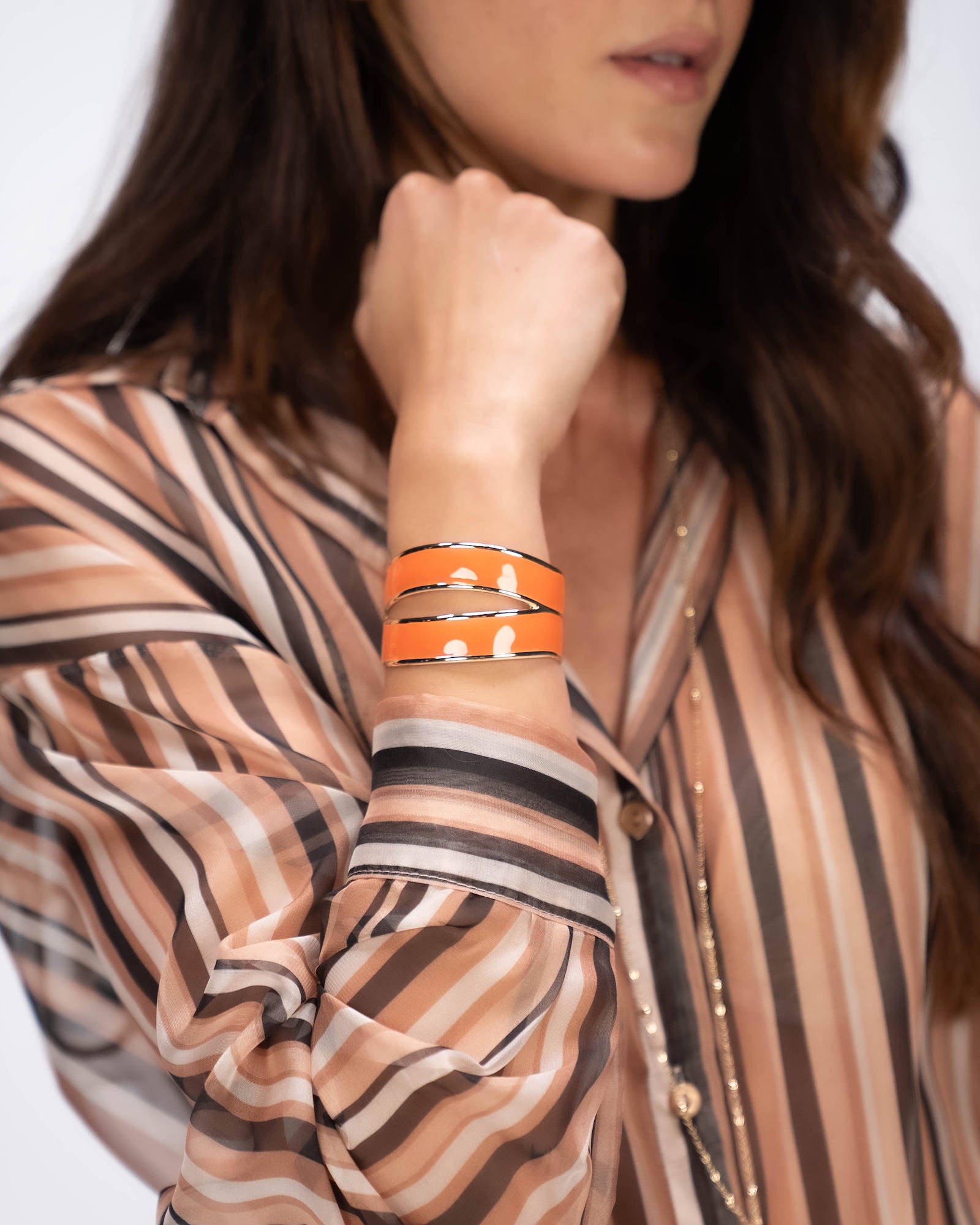 BRACCIALE VIENNE ARANCIO