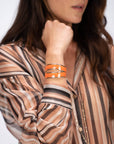 BRACCIALE VIENNE ARANCIO