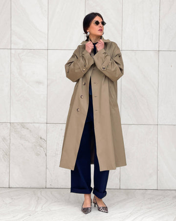 TRENCH CHARLIE COGNAC