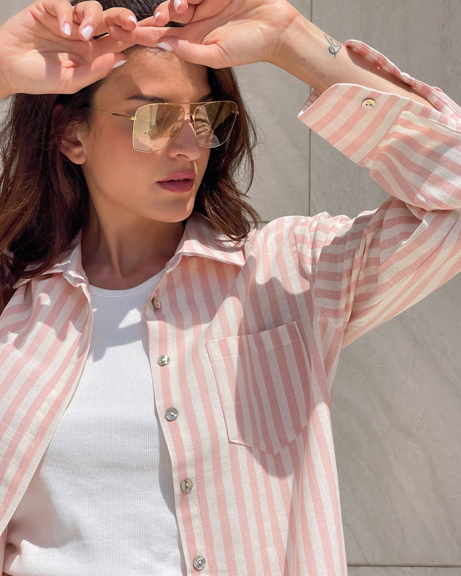 CAMICIA LEVANTE ROSA