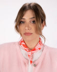 FOULARD PSLOVE ROSA ROSSO