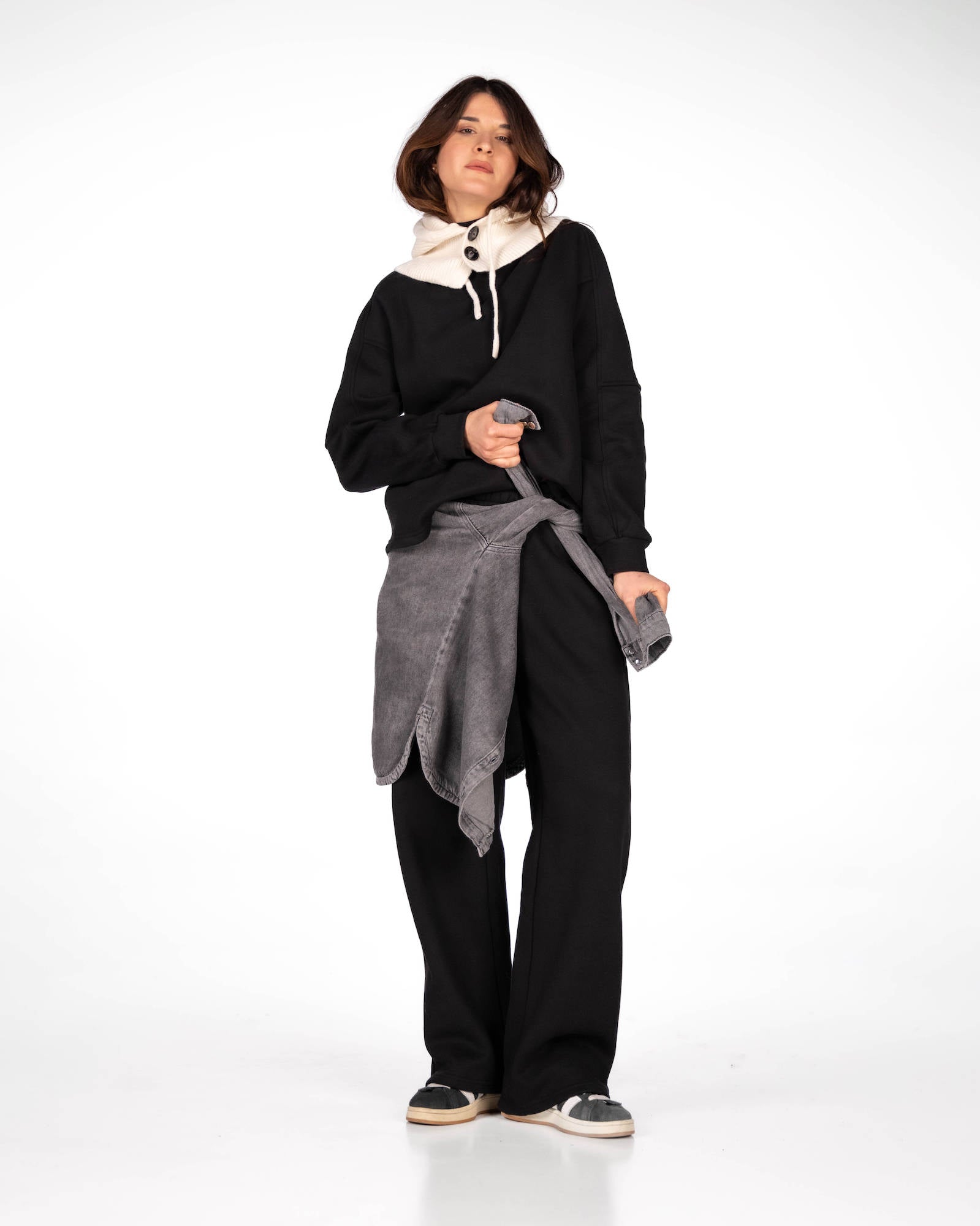 COMPLETO FELPA SIENNA NERO