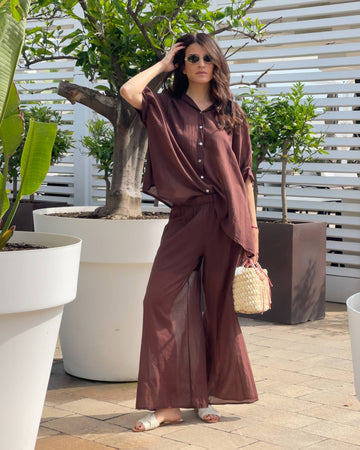 PANTALONE MOORE CHOCO