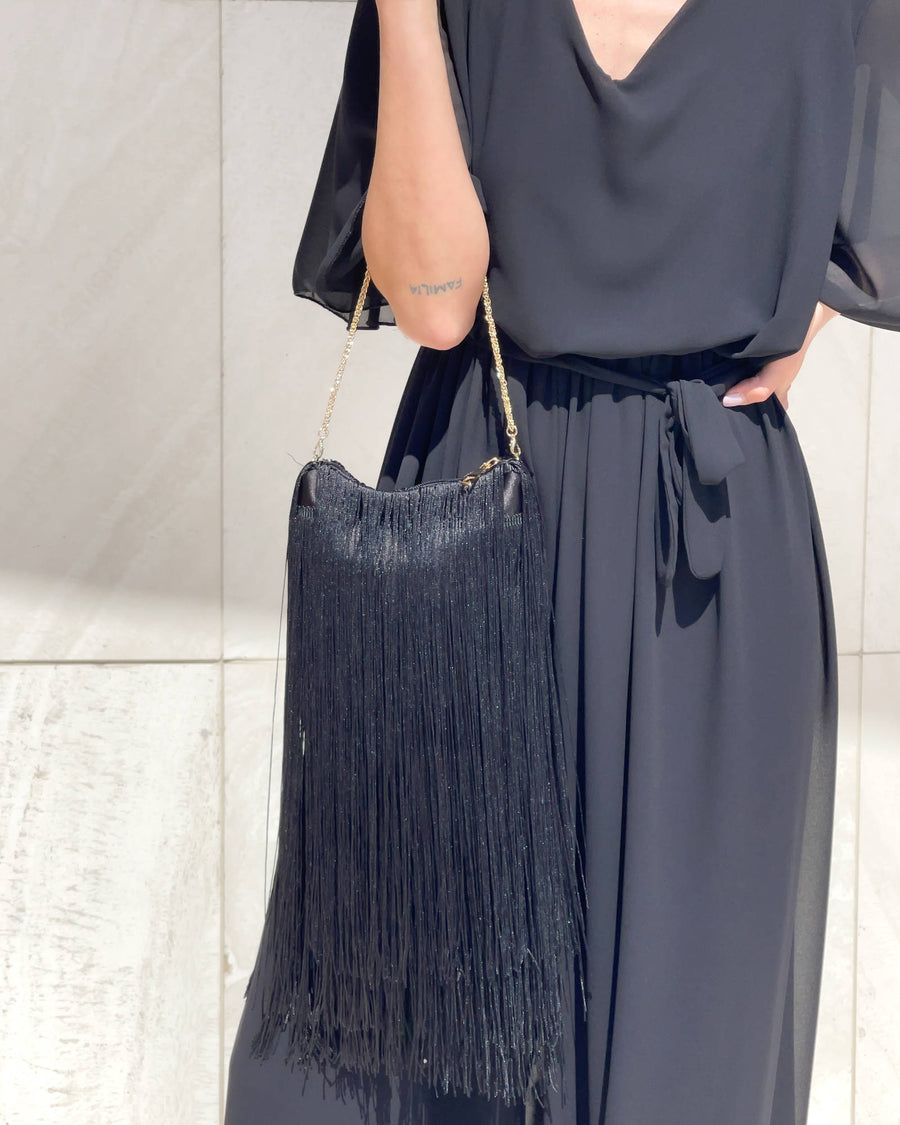 POCHETTE ZEFIRA NERO