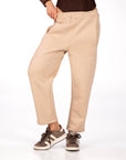 PANTALONE FELPATO EASY MOVE NOCCIOLA