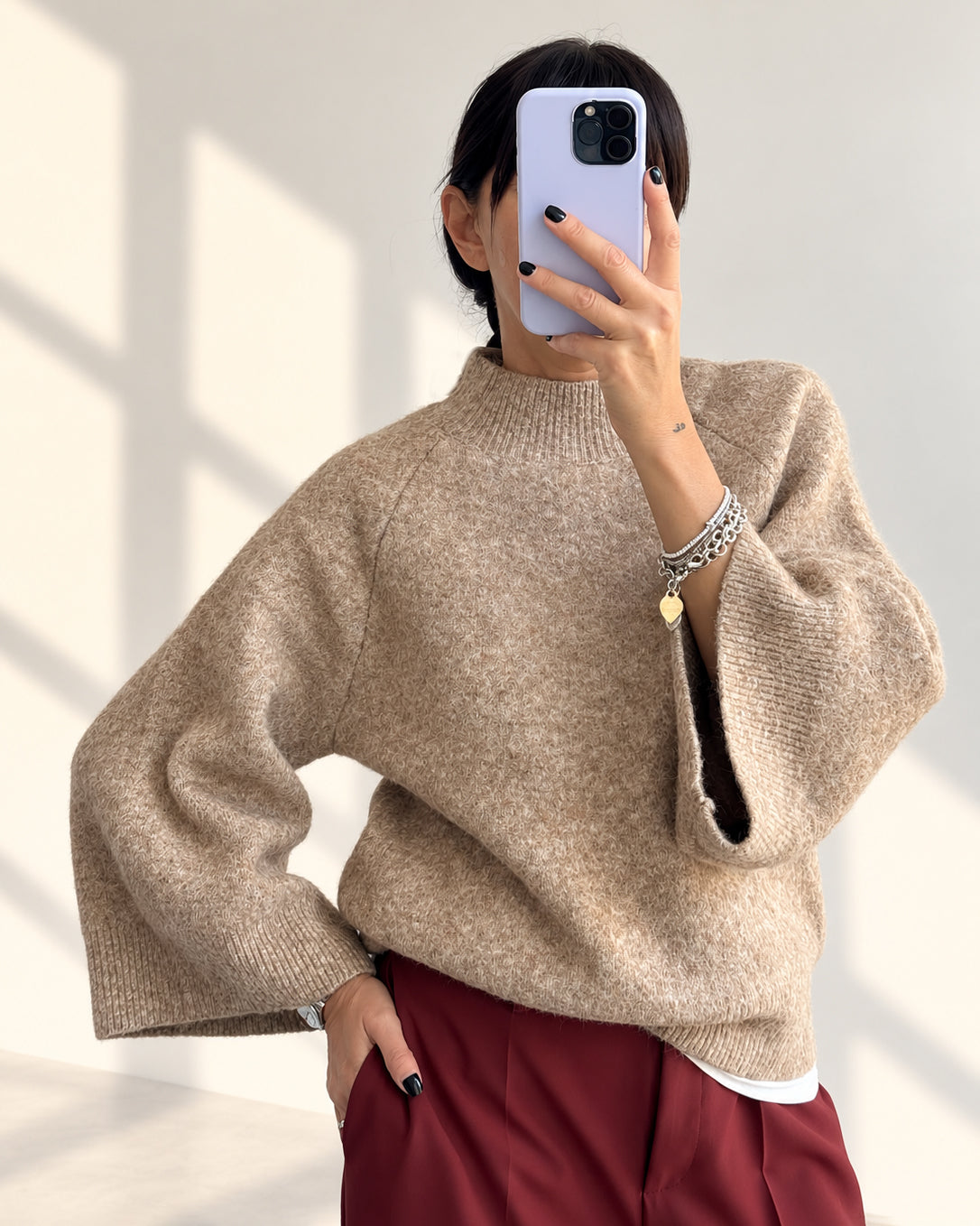 PULL ELENA CAMEL