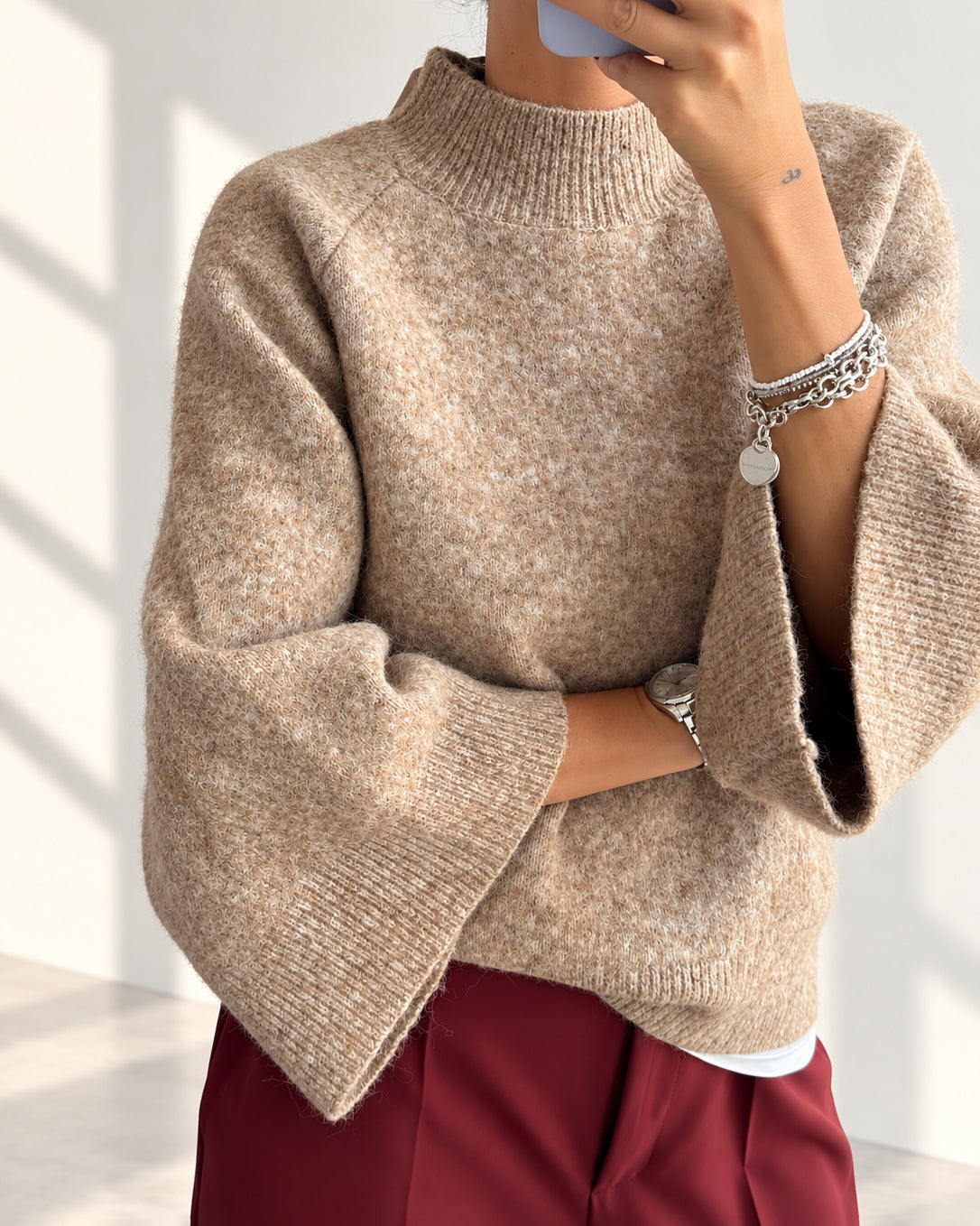 PULL ELENA CAMEL