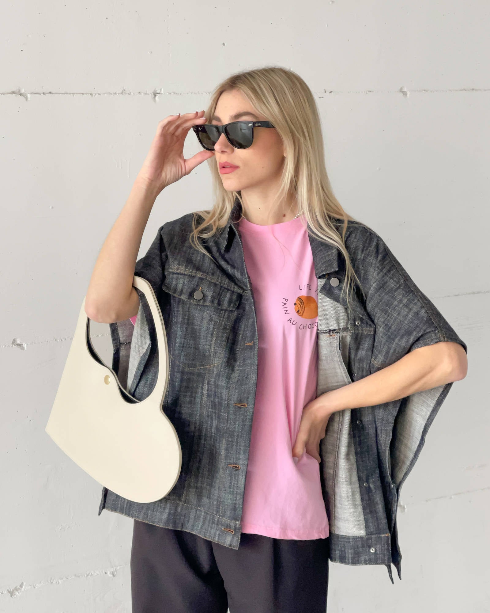 BIG LOVE BAG IN PELLE PANNA