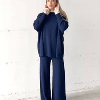 PANTALONE JOHANNAH BLU NAVY