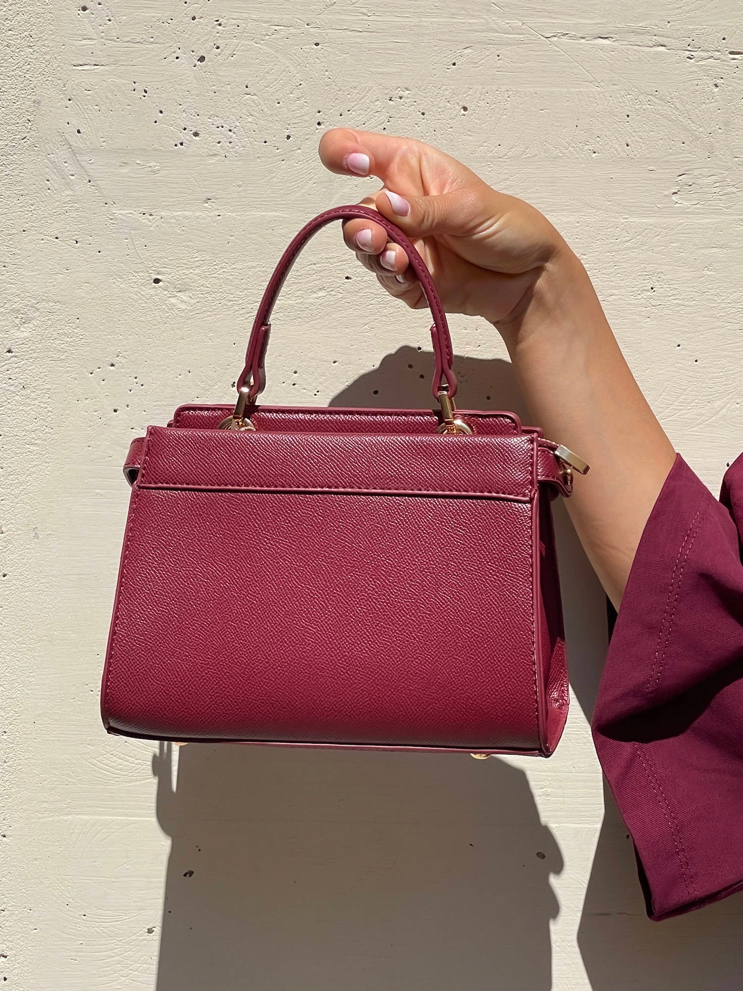 BORSA A MANO POLINA MERLOT