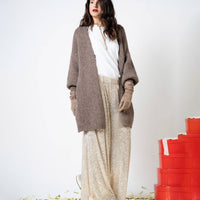 MAXI CARDIGAN COMFY FANGO